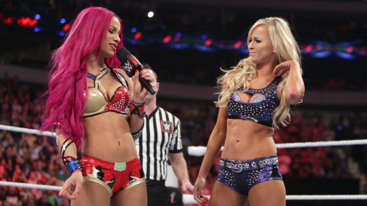 Fantasy Booking: Sasha Banks vs. Summer Rae in 2017