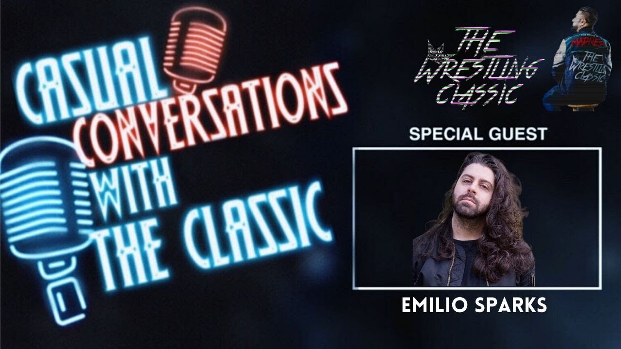 Emilio Sparks On Wrasslerap, Community, ECW, Podcasting, Backyard Wrestling, Walemania – Casual Conversations