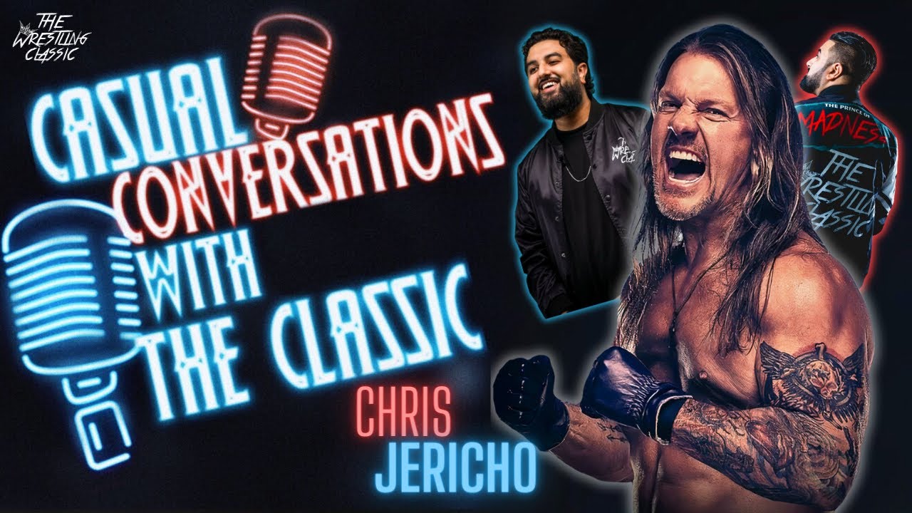 Chris Jericho On Wembley For All In, The JAS, Will Ospreay, Pitching Ideas, The Beatles & More – Casual Conversations