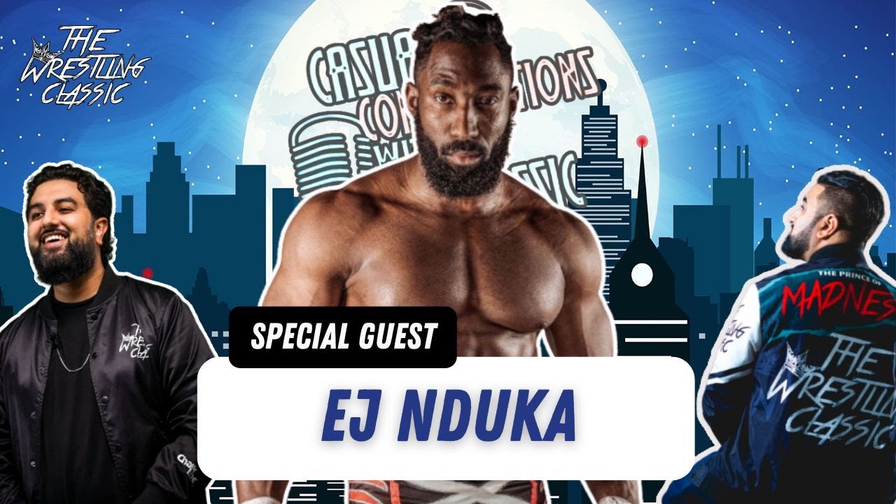 EJ Nduka On MLW, NXT, Transitioning To Wrestling After Football, Triple H, Social Media – Casual Conversations