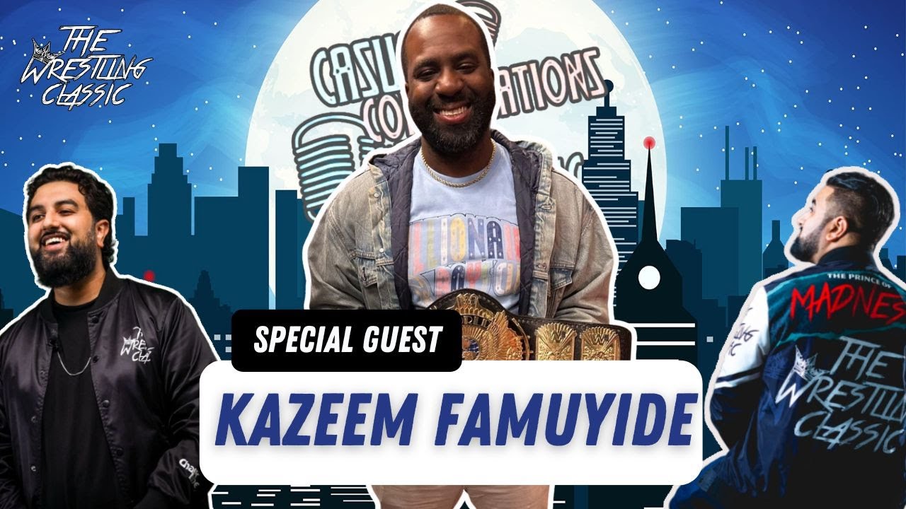 Kazeem On Life As A WWE Writer, Diversity in Wrestling, WaleMania, Vince McMahon – Casual Conversations