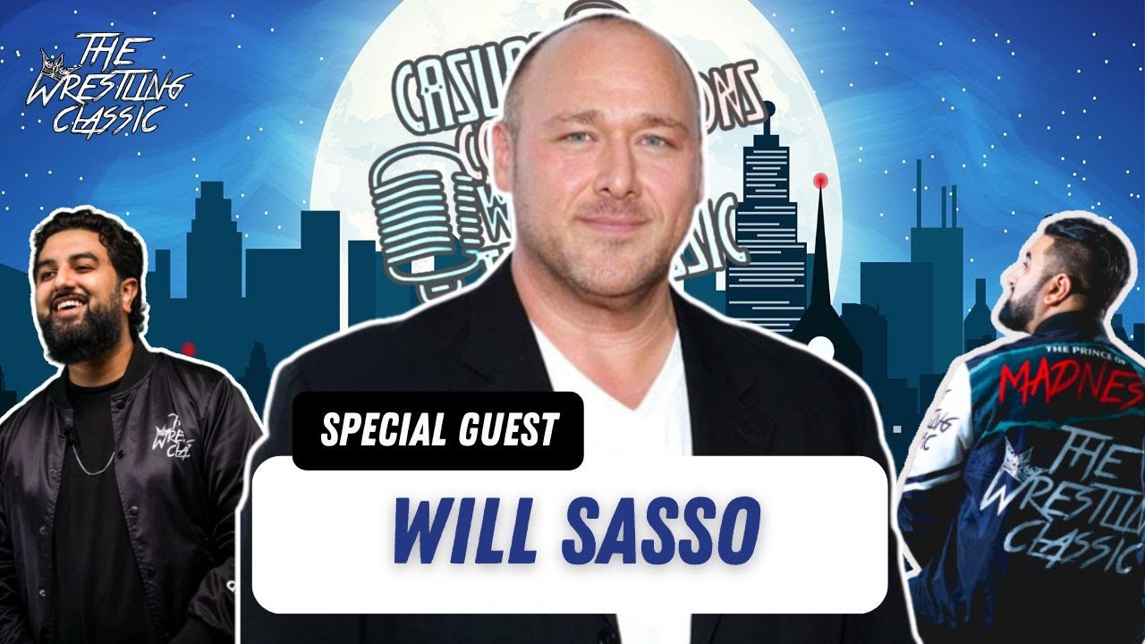 Will Sasso On Working With Bret Hart, Steve Austin, Kane, Being a Lifelong Wrestling Fan – Casual Conversations