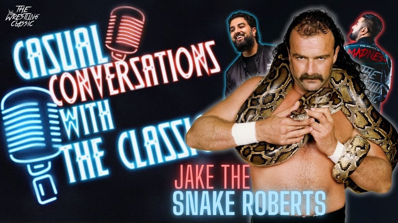 Jake The Snake Roberts On AEW, His Current Health, Austin 3:16, Hulk Hogan, Snake Tales, WCW & More