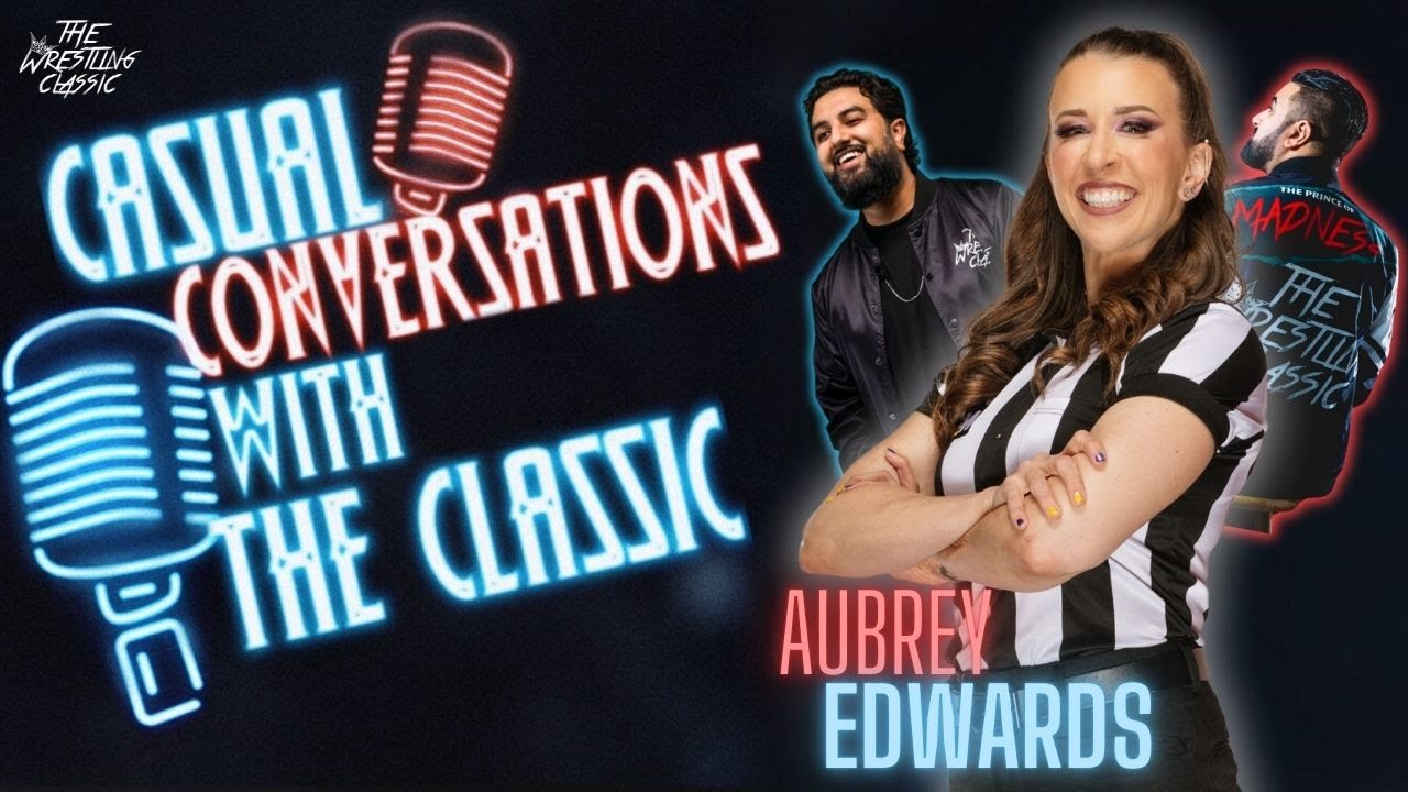 Aubrey Edwards On Craziest Bump, 5 Years of AEW, Video Games, Refereeing, Online Criticism & More