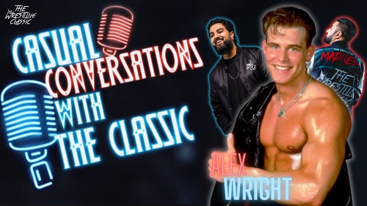 Alex Wright On WCW, Early Wrestling Memories, Beryln,  Wrestling School & More