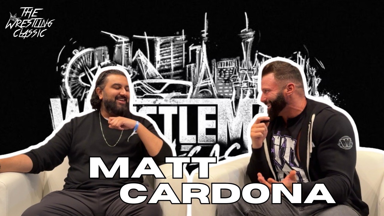 Matt Cardona Talks WWE Return, Social Media & Zack Ryder – Wrestlemania 42 Press Junket