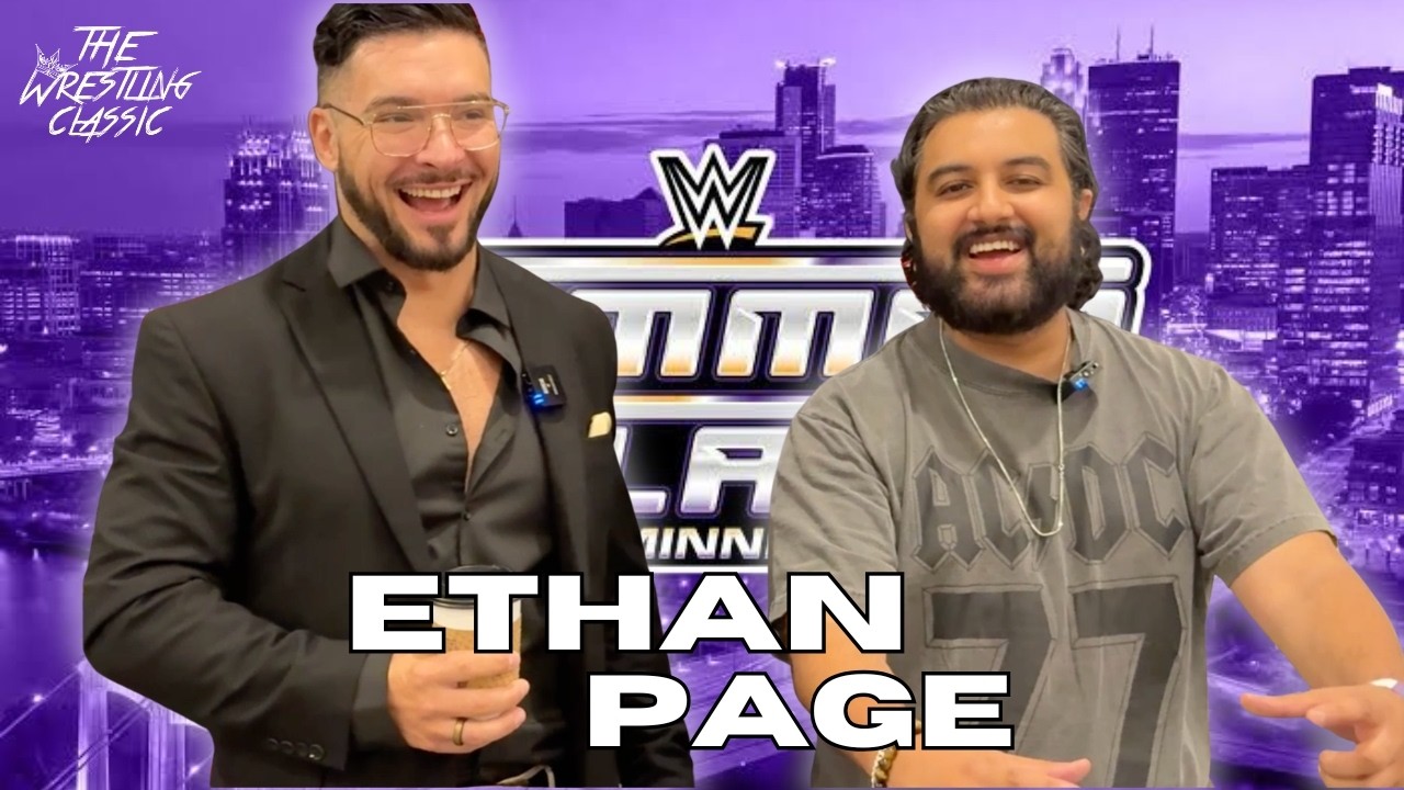 Ethan Page on Representing Canada, Licensed Theme & Pepperettes – Summerslam 2026 Media Junket