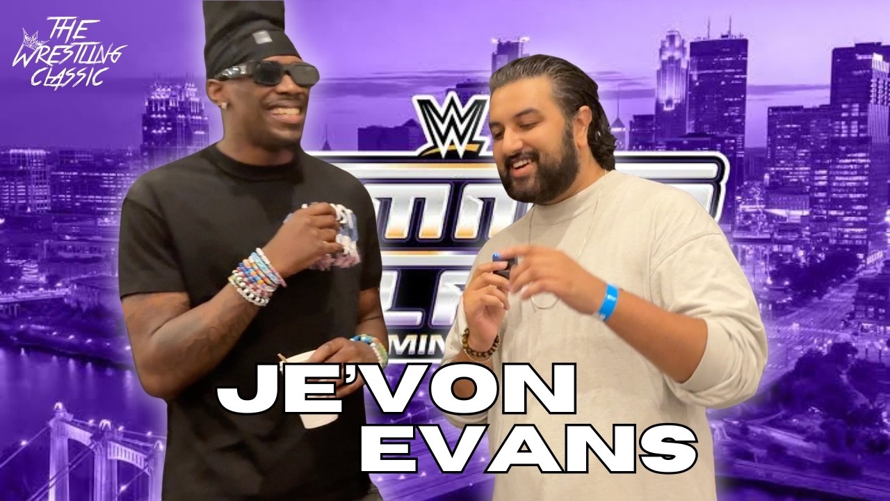 Je’Von Evans on Spinner Title, Calling People Unc & Grayson Waller – Summerslam 2026 Media Junket