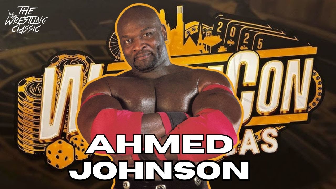 Ahmed Johnson on The IC Title, Chicago Street Fight & Favorite Opponent – Wrestlecon 2025