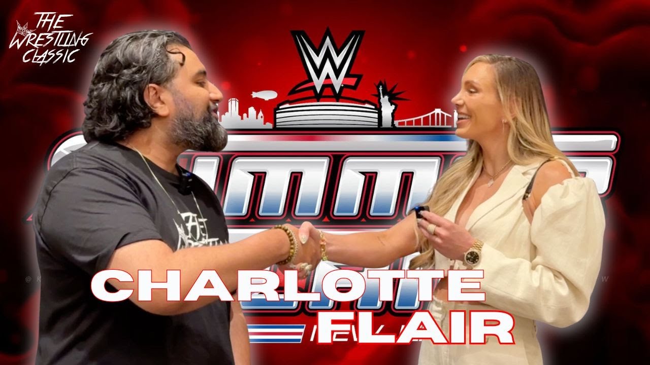 Charlotte Flair On Alexa Bliss, Players Tribune, Fans Cheering Her – Summerslam 2025 Press Junket
