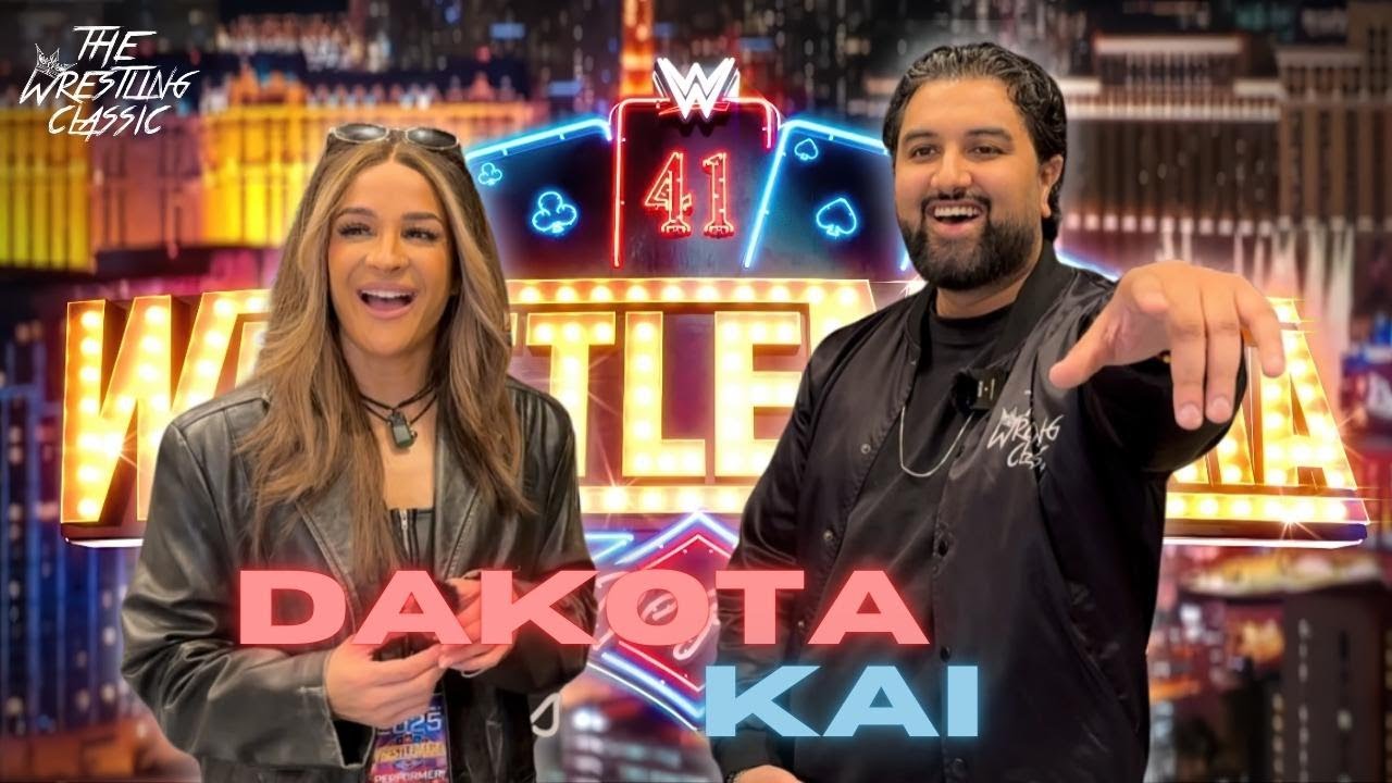 Dakota Kai on Her Fanbase, IC Title, Podcasting & Video Games – Wrestlemania 41 Press Junket