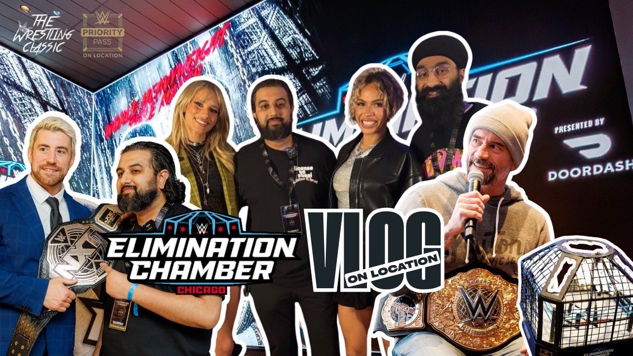 Elimination Chamber Chicago Vlog – CM Punk Q&A – On Location Priority Pass Experience – WWE