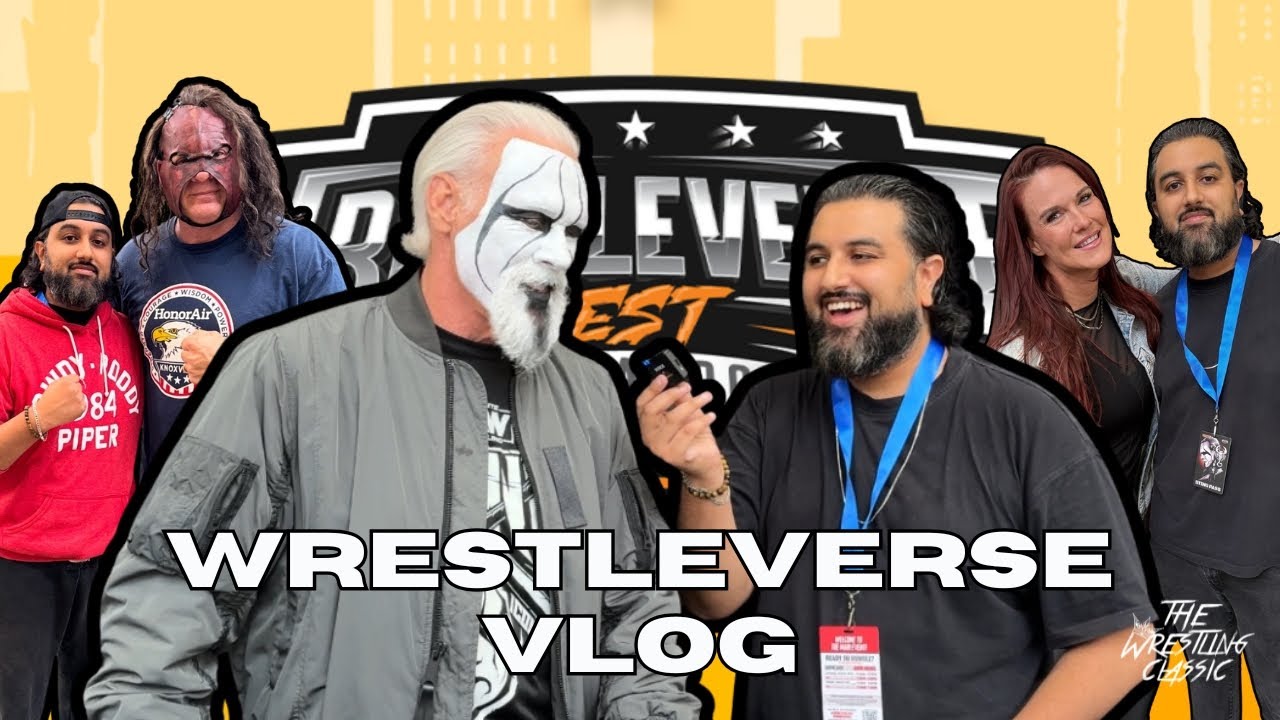 I INTERVIEWED STING –  Wrestleverse Fest Vlog – Chattanooga 2025
