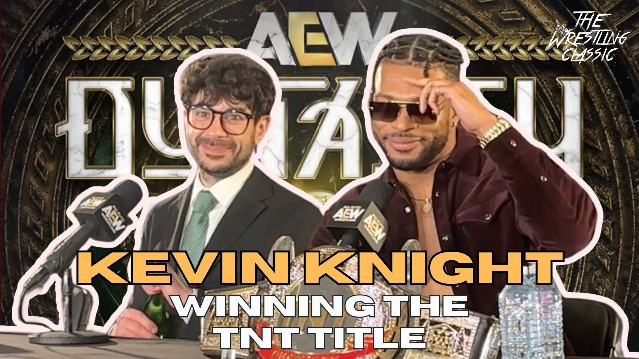 Kevin Knight on Winning the TNT Championship – AEW Dynasty 2026