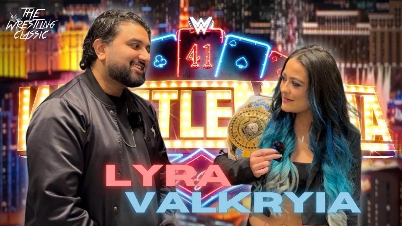 Lyra Valkyria on The IC Title, Bayley & Hype Song – Wrestlemania 41 Press Junket