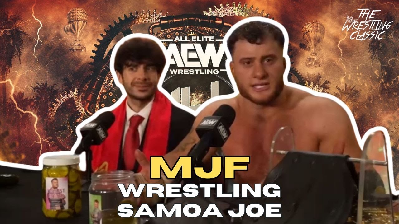 MJF Talks About Samoa Joe – AEW Full Gear 2023 Media Scrum