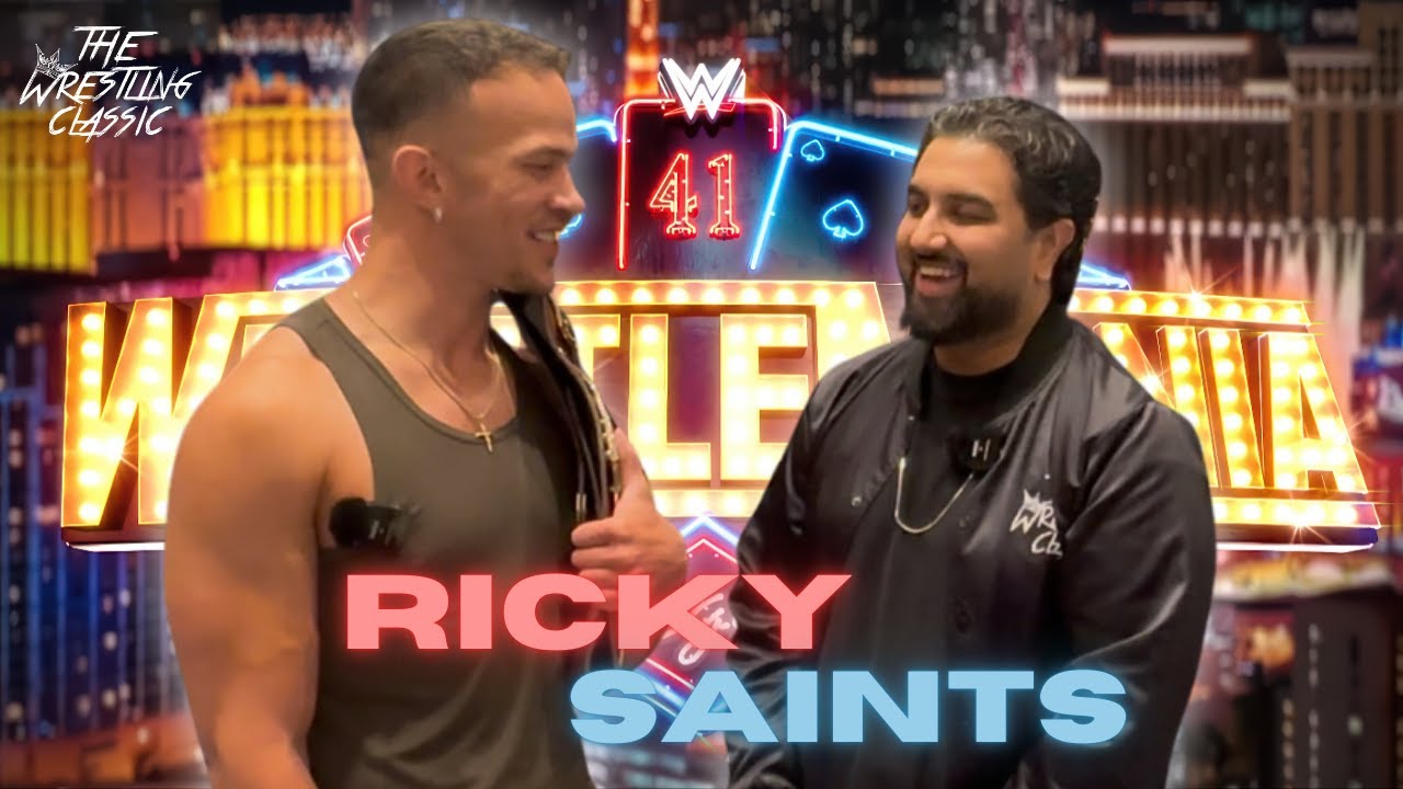 Ricky Saints on NXT Debut, Undertaker & E-Feds – Wrestlemania 41 Press Junket