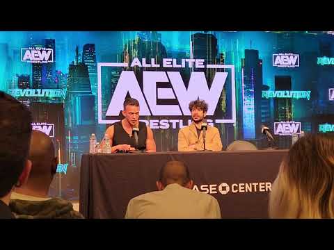 Ricky Starks celebrates his first PPV win & more! – AEW Revolution 2023 Media Scrum