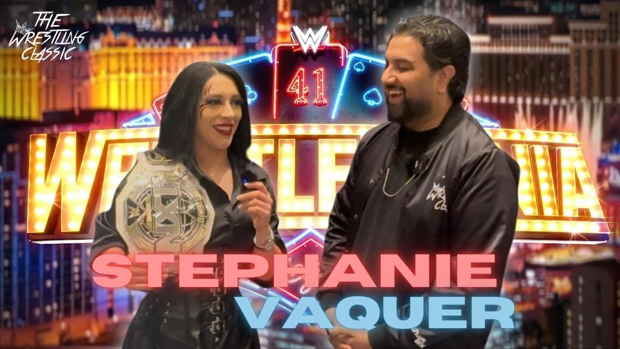 Stephanie Vaquer on Her Dream Wrestlemania Match – Wrestlemania 41 Press Junket