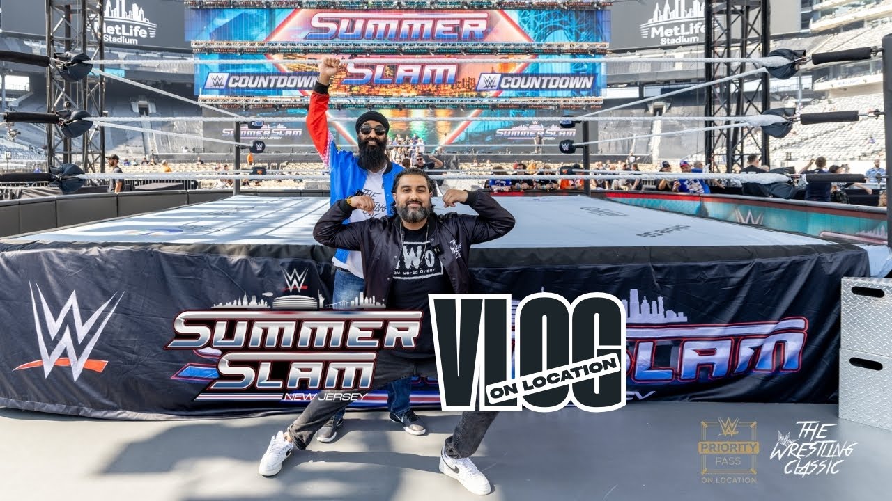Summerslam 2025 Vlog – On Location Priority Pass Experience – WWE